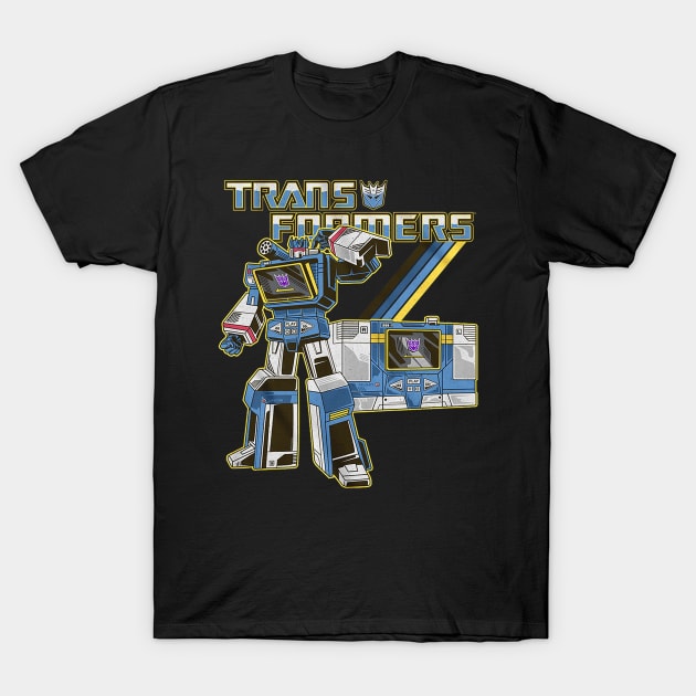 Soundwave G1 Retro T-Shirt by The_RealPapaJohn